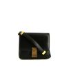 Celine  Classic Box mini  shoulder bag  in black box leather - 360 thumbnail