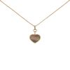 Chopard Happy Heart necklace in pink gold, mother of pearl and diamond - 00pp thumbnail
