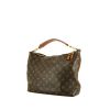 Louis Vuitton  Sully handbag  in brown monogram canvas  and natural leather - 00pp thumbnail