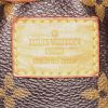 Louis Vuitton  Sully handbag  in brown monogram canvas  and natural leather - Detail D3 thumbnail