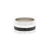 Boucheron Quatre Black Edition large model ring in white gold, and ceramic - 00pp thumbnail