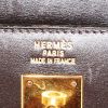 Bolso de mano Hermes Kelly 40 cm en cuero box marrón - Detail D3 thumbnail