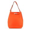 Hermès So Kelly bag in orange togo leather - 360 thumbnail