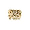 Dior Coquine large model ring in yellow gold and diamonds - 00pp thumbnail