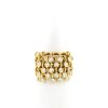 Dior Coquine large model ring in yellow gold and diamonds - 360 thumbnail