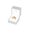 Anello Dior Coquine modello grande in oro giallo e diamanti - Detail D2 thumbnail