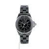 Chanel J12 watch in black ceramic Circa  2000 - 360 thumbnail