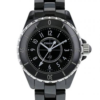 Chanel J12 watch in black ceramic Circa  2000