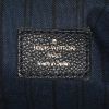 Louis Vuitton Artsy shopping bag in blue empreinte monogram leather - Detail D3 thumbnail