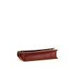 Prada pouch in burgundy leather - Detail D5 thumbnail