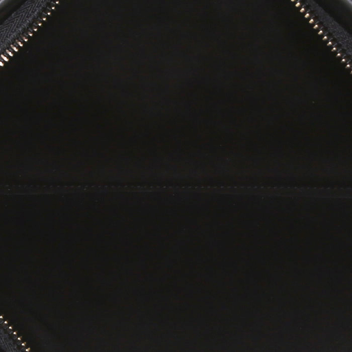 Dior pouch in black leather - Detail D2