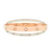 Bracelet Cartier Love Astro en or rose,  or blanc et diamants, taille 17 - 00pp thumbnail