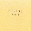 Celine Edge handbag in yellow and black grained leather - Detail D3 thumbnail
