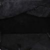 Saint Laurent Overseas handbag in grey suede - Detail D2 thumbnail