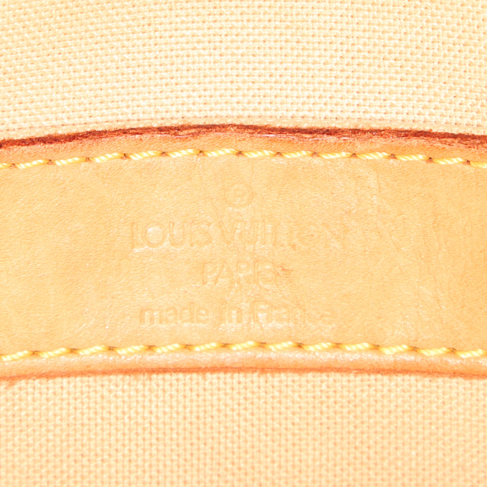 Sac bandoulière Louis Vuitton  Naviglio en toile damier azur - Detail D3