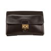 Hermès  Jet pouch  in brown box leather - 360 thumbnail
