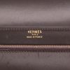 Hermès  Jet pouch  in brown box leather - Detail D2 thumbnail