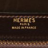 Bolsito de mano Hermès  Jet en cuero box marrón - Detail D4 thumbnail