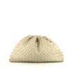 Bottega Veneta Pouch handbag/clutch in off-white intrecciato leather - 360 thumbnail