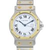 Cartier Santos Octogonale watch in gold and stainless steel Ref:  2966 Circa  1990 - 00pp thumbnail