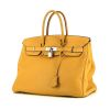 Bolso de mano Hermes Birkin 35 cm en cuero togo amarillo Cumin - 00pp thumbnail