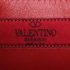 Valentino Garavani Rockstud Spike shoulder bag in grey blue quilted leather - Detail D4 thumbnail