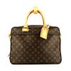 Porte-documents Louis Vuitton  Porte documents Voyage en toile monogram et cuir naturel - 360 thumbnail