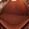 Porta-documentos Louis Vuitton  Porte documents Voyage en lona Monogram y cuero natural - Detail D2 thumbnail
