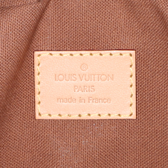 Borsa portadocumenti Louis Vuitton  Porte documents Voyage in tela monogram e pelle naturale - Detail D3