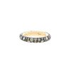 Pomellato Tango ring in pink gold,  silver and diamonds - 00pp thumbnail