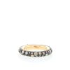 Pomellato Tango ring in pink gold,  silver and diamonds - 360 thumbnail