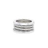 Bulgari B.Zero1 large model ring in white gold and diamonds - 00pp thumbnail