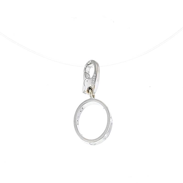 Cartier Love pendant in white gold and diamonds - Detail D1