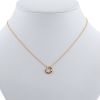 Tiffany & Co Open Heart small model necklace in pink gold - 360 thumbnail