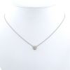 Tiffany & Co Circlet small model necklace in platinium and diamonds - 360 thumbnail