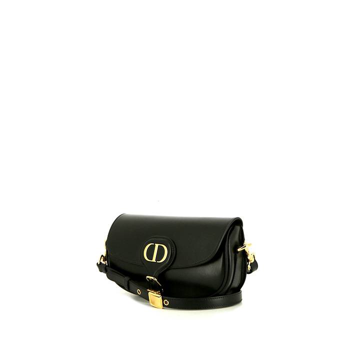 Dior  Bobby East-West shoulder bag  in black leather - 00pp