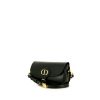 Dior  Bobby East-West shoulder bag  in black leather - 00pp thumbnail