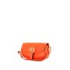 Bolso bandolera Dior  Bobby East-West en cuero naranja - 00pp thumbnail