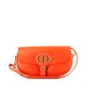 Bolso bandolera Dior  Bobby East-West en cuero naranja - 360 thumbnail