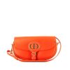 Dior  Bobby East-West shoulder bag  in orange leather - 360 thumbnail