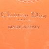 Dior  Bobby East-West shoulder bag  in orange leather - Detail D3 thumbnail