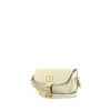 Borsa a tracolla Dior Bobby East-West in pelle bianco sporco - 00pp thumbnail