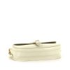Dior Bobby East-West shoulder bag in off-white leather - Detail D4 thumbnail