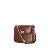 Gucci Gucci Vintage handbag in burgundy leather - 00pp thumbnail