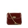 Gucci Gucci Vintage handbag in burgundy leather - 360 thumbnail