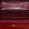 Gucci Gucci Vintage handbag in burgundy leather - Detail D2 thumbnail