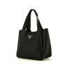 Prada Dynamique handbag in black grained leather - 00pp thumbnail