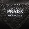 Prada Dynamique handbag in black grained leather - Detail D3 thumbnail
