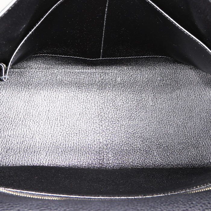 Sac à main Hermès  Kelly 32 cm en cuir togo noir - Detail D3