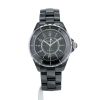 Chanel J12 watch in black ceramic Circa  2002 - 360 thumbnail
